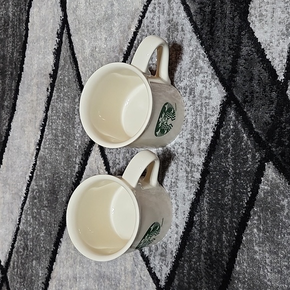 STARBUCKS 2013 CLASSIC MERMAID SIREN LOGO 14OZ COFFEE CUPS MUGS BUNDLE - Picture 5 of 9